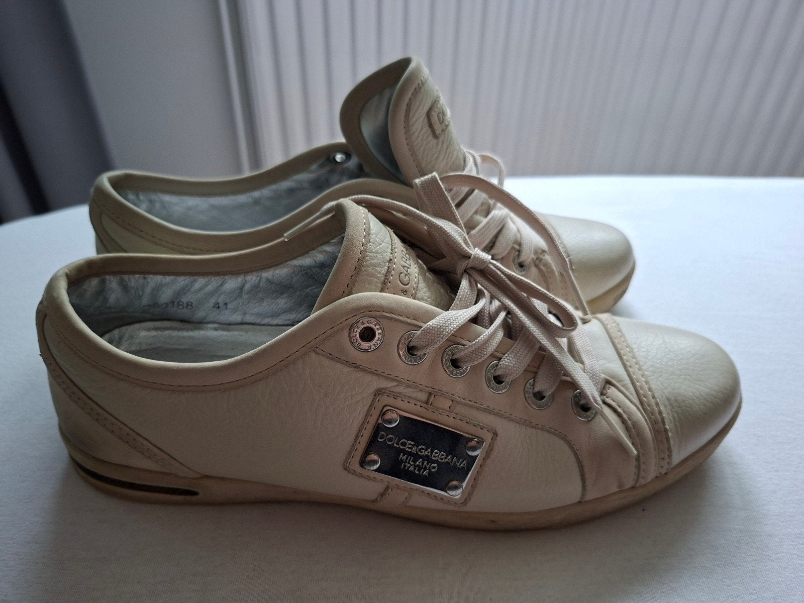 Dolce & Gabbana sneakers maat 41, Dolce & Gabbana, Beige, Ophalen of Verzenden, Sneakers of Gympen