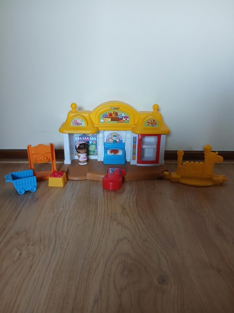 Little People winkeltje met accessoires, Ophalen of Verzenden, Gebruikt, Jongen of Meisje