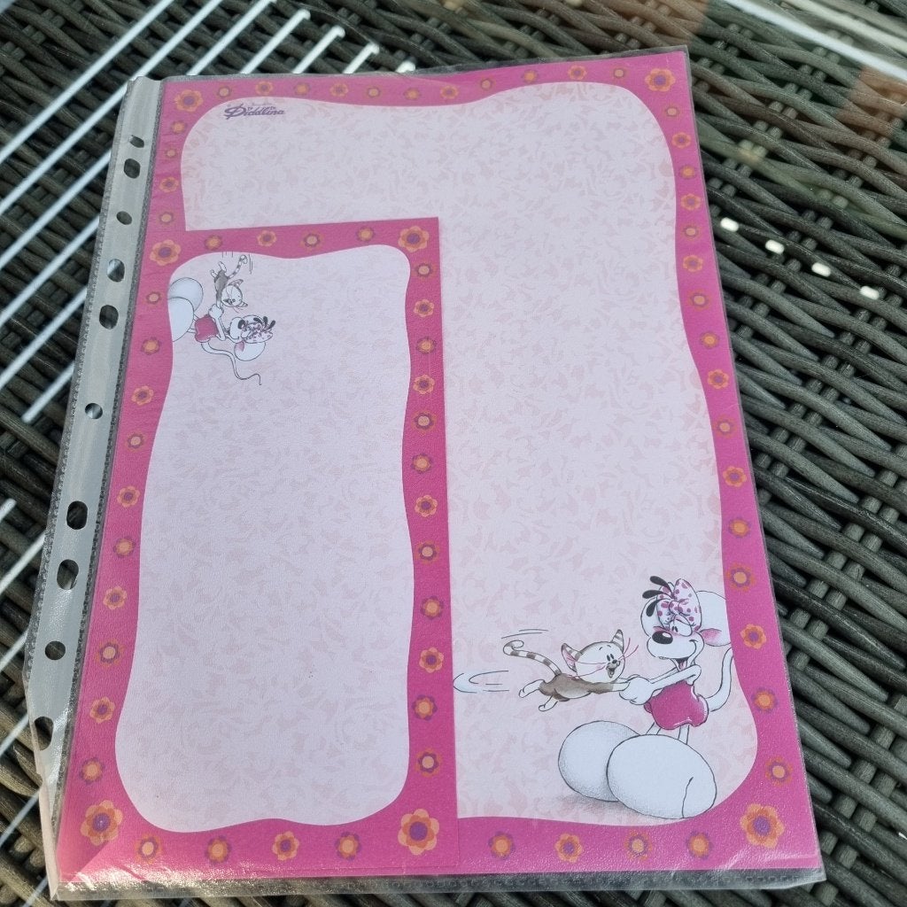 Diddl Speciaal Briefpapier 117, Verzamelen, Diddl, Ophalen of Verzenden, Diddl, Zo goed als nieuw, Papier, Kaart of Schrift