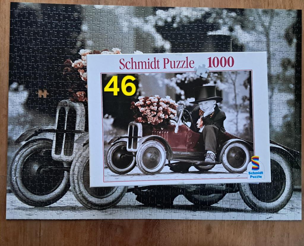 Legpuzzel 1000 stukjes compleet schmidt kleine kavalier, Ophalen of Verzenden, 500 t/m 1500 stukjes, Zo goed als nieuw