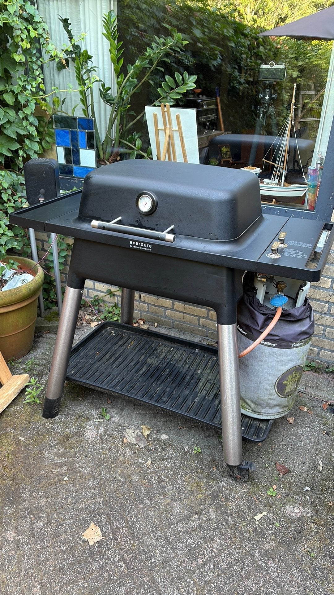 Everdure force gasbbq, Ophalen, Gebruikt