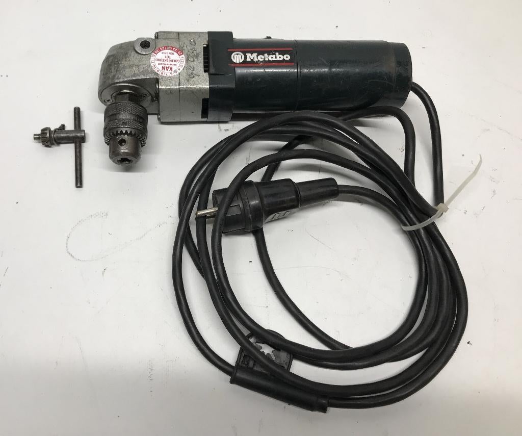 Haakse boormachine, Metabo, 230 volt, Ophalen of Verzenden, Gebruikt