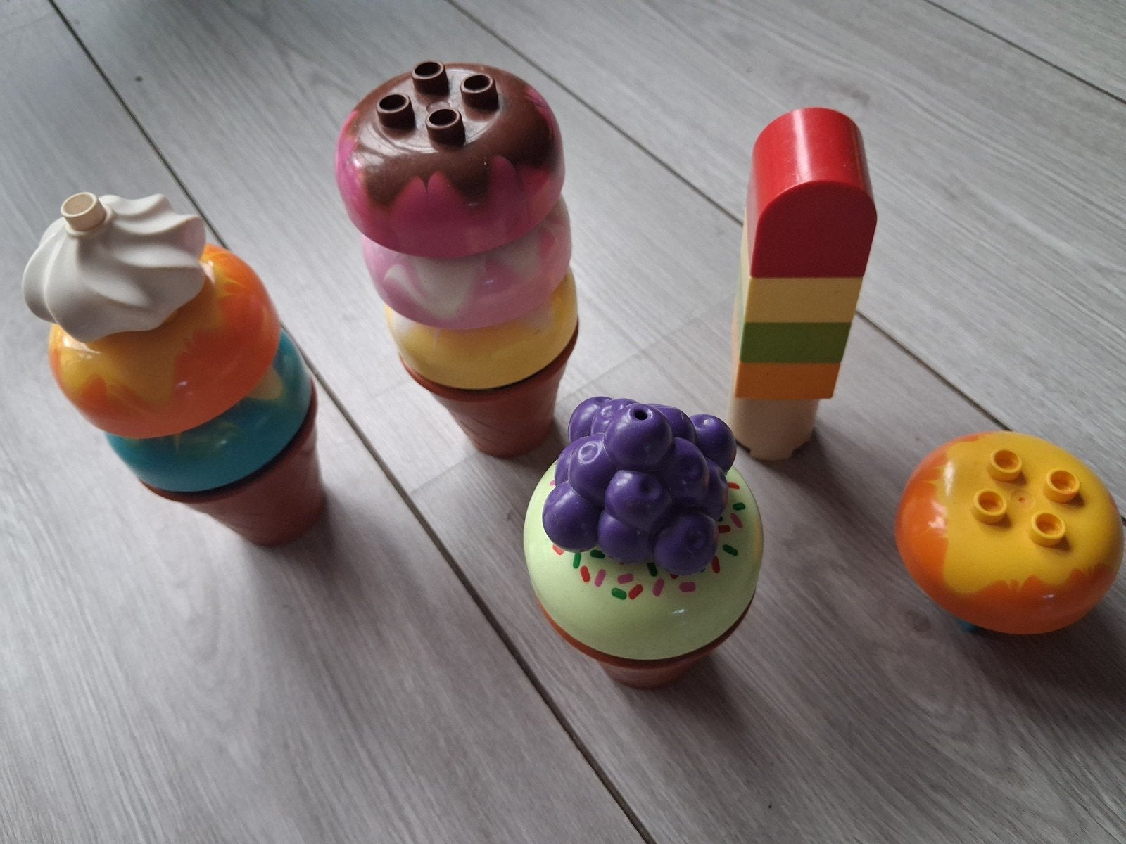 LEGO Duplo ijsjes speelset, Ophalen of Verzenden, Gebruikt, Overige typen