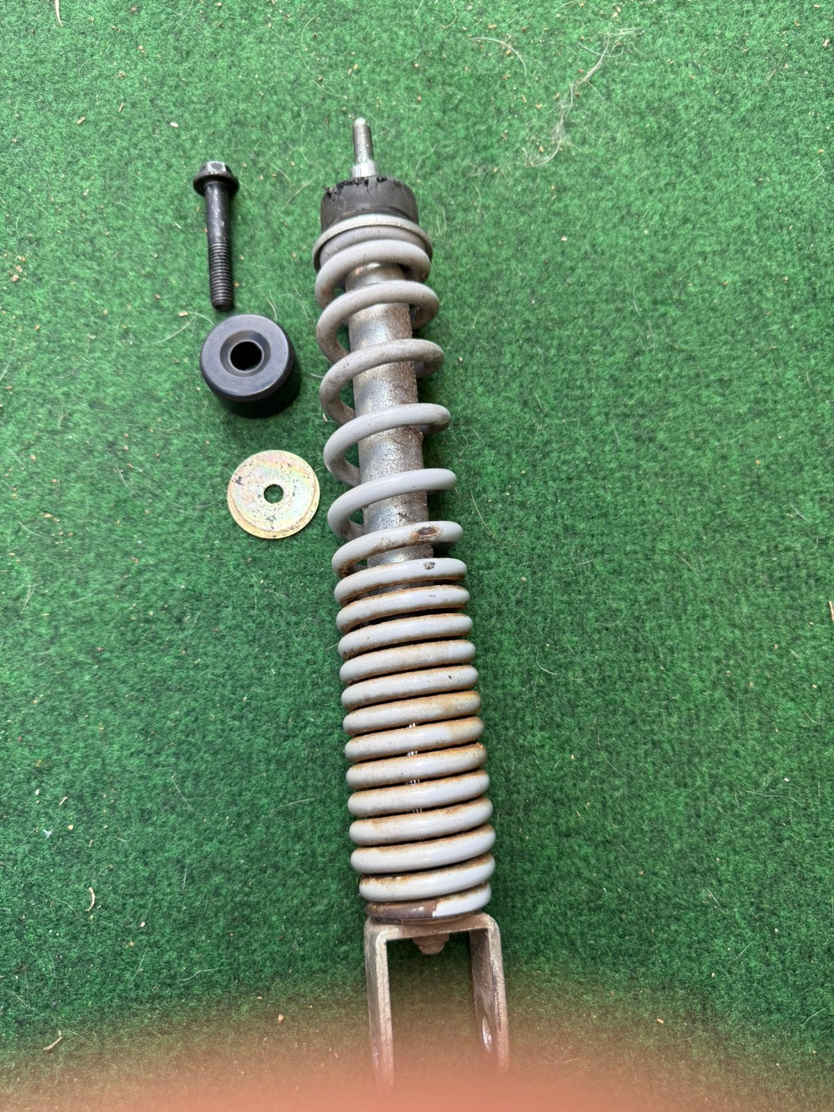 Piaggio achterveer/achterschokbreker 290mm, Fietsen en Brommers, Brommeronderdelen | Scooters, Ophalen, Gebruikt, Piaggio