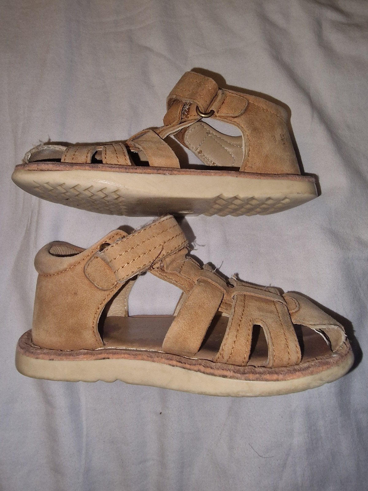 Leren sandalen maat 24 Friboo, Ophalen of Verzenden, Gedragen, Bruin, Sandalen