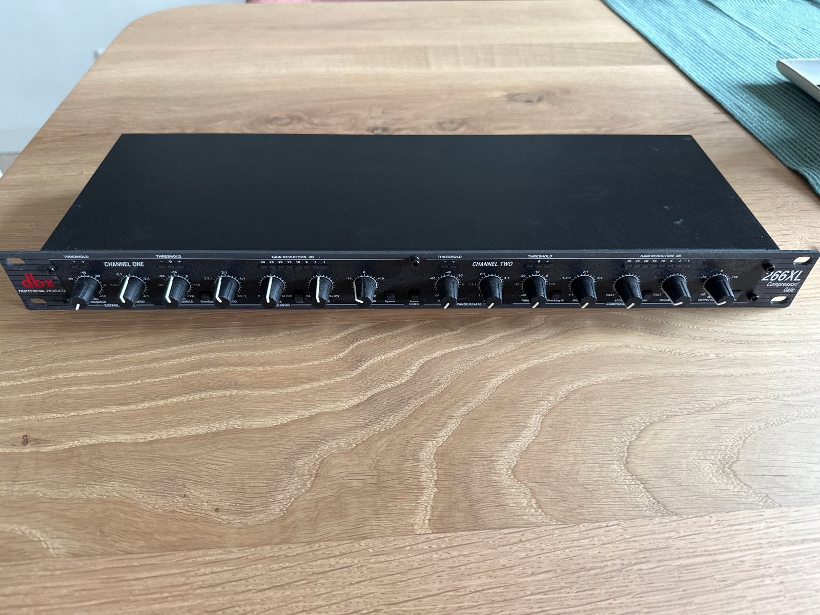 dbx 266XS Dual Compressor/Gate - Dynamische Controle, Muziek en Instrumenten, Ophalen, Gebruikt, Compressor