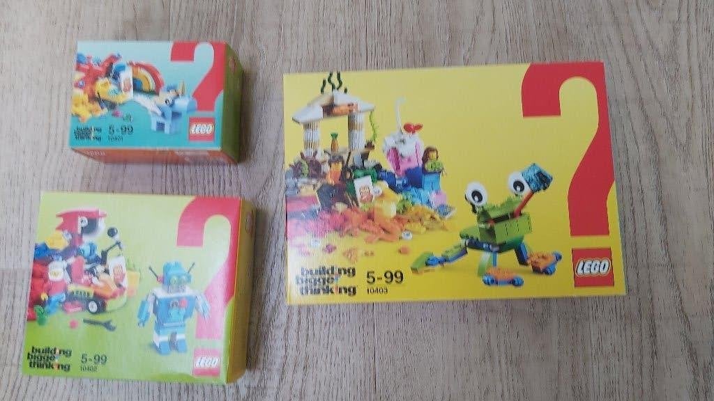 Lego 10401,10402,10403 Building Bigge thinking, Ophalen of Verzenden, Nieuw, Lego, Overige thema's