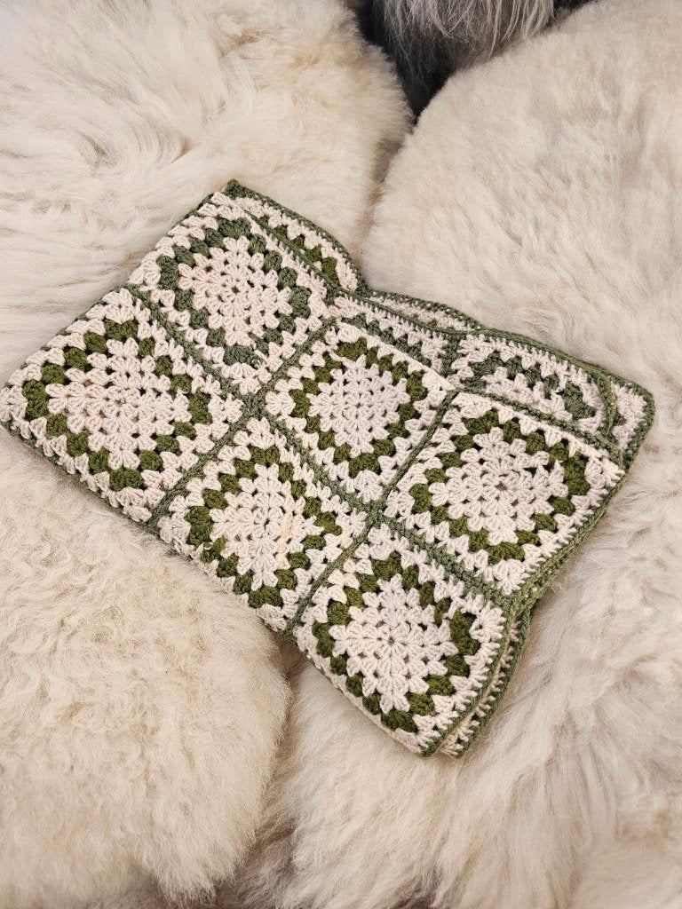 Granny square groen 113/81, Djt@dejuistetoon.eu, Ophalen of Verzenden, Zo goed als nieuw, Mon Plaisir 19, Etten-Leur, Netherlands
