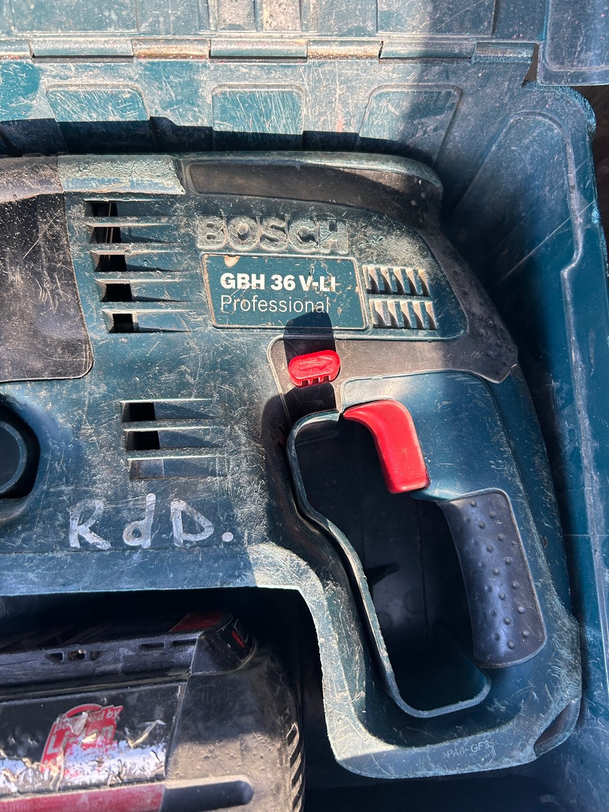 Bosch GBH 36 V-Li Professional Boorhamer met Accu, Doe-het-zelf en Verbouw, Gereedschap | Boormachines, Gebruikt, Boor- en/of Breekhamer