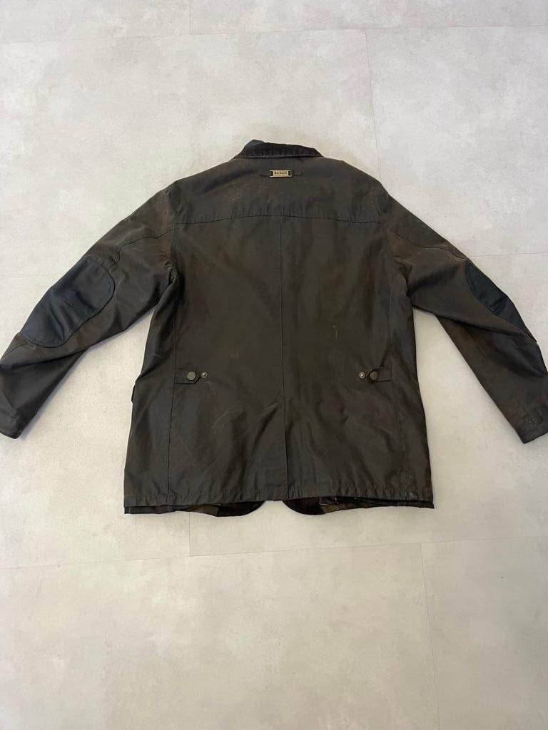 Barbour / field jacket maat XL – klassieke waxcoat, Barbour, Maat 56/58 (XL), Ophalen of Verzenden, Gedragen