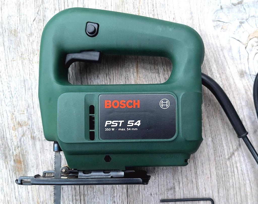 Bosch PST 54 Decoupeerzaag, 350W, Zgan., Decoupeerzaag, Ophalen of Verzenden, Zo goed als nieuw, 30 tot 70 mm