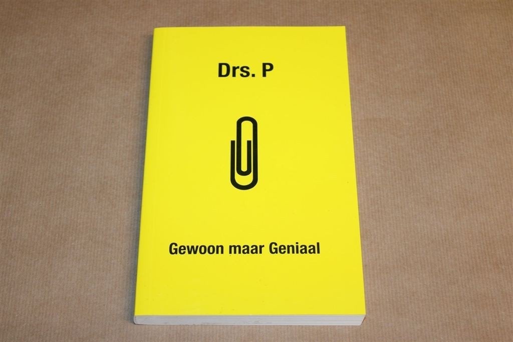 Gewoon maar Geniaal — Drs. P Ontstaan Gebruiksvoorwerpen, Ophalen of Verzenden, Zo goed als nieuw