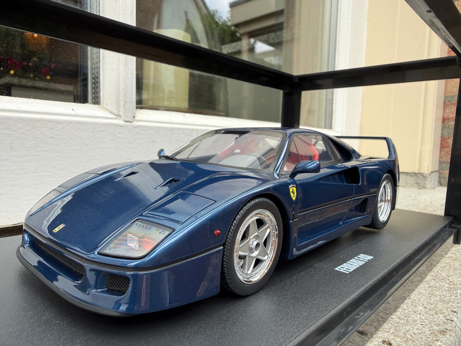 1:18 Ferrari F40 blauw 1987 GT Spirit GT514, Overige merken, Info@gts-models.com, 2, rue de l'écusson, Zone commerciale Oxygène Sud, Josselin, 56120, FR
