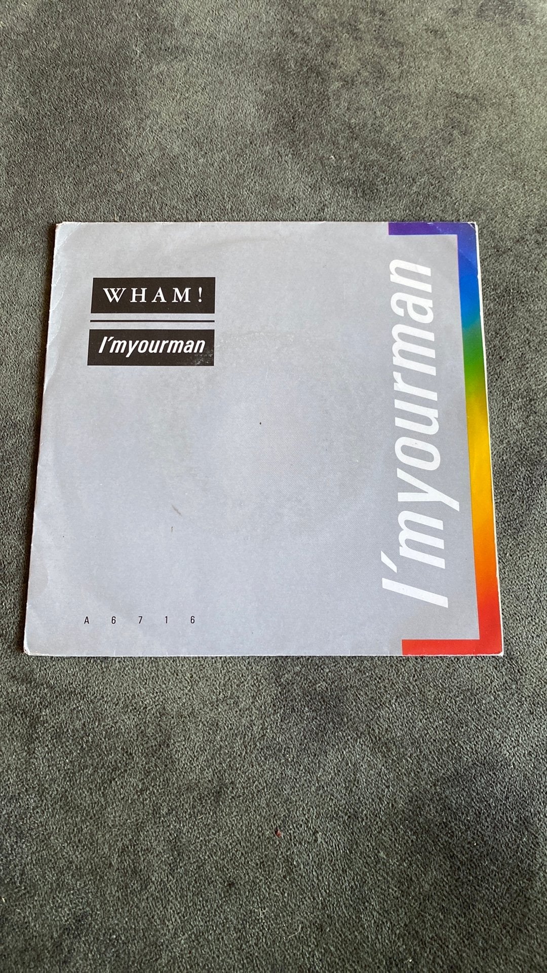 Vinyl single Wham! - I’m your man, Ophalen of Verzenden, Zo goed als nieuw, Pop