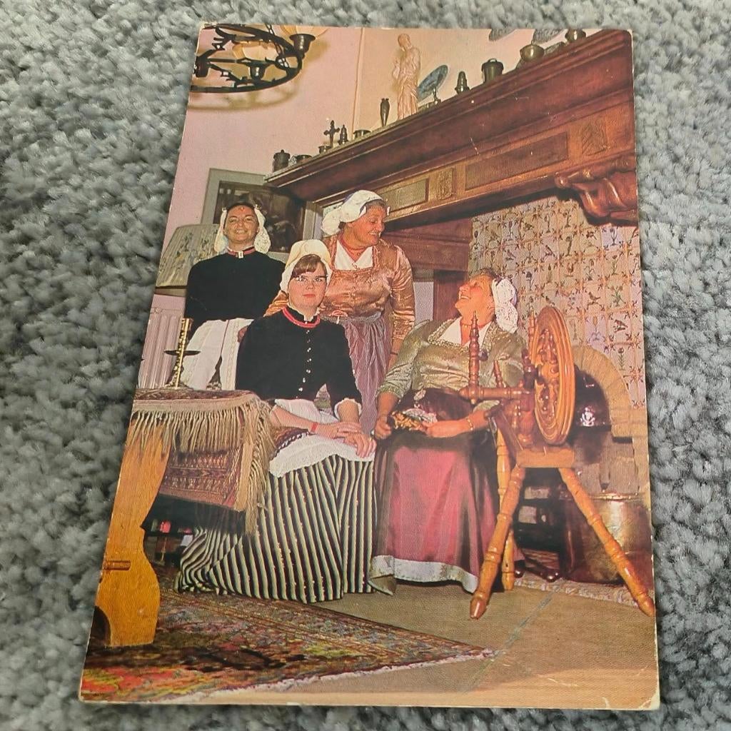 Kaart Schagen Klederdracht (15), Ophalen of Verzenden, 1960 tot 1980, Gelopen, Klederdracht