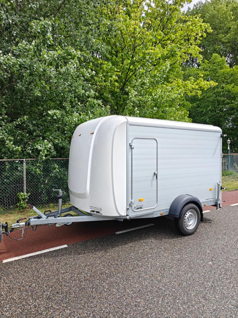 Proline gesloten aanhanger met laadklep, Ophalen of Verzenden, Zo goed als nieuw