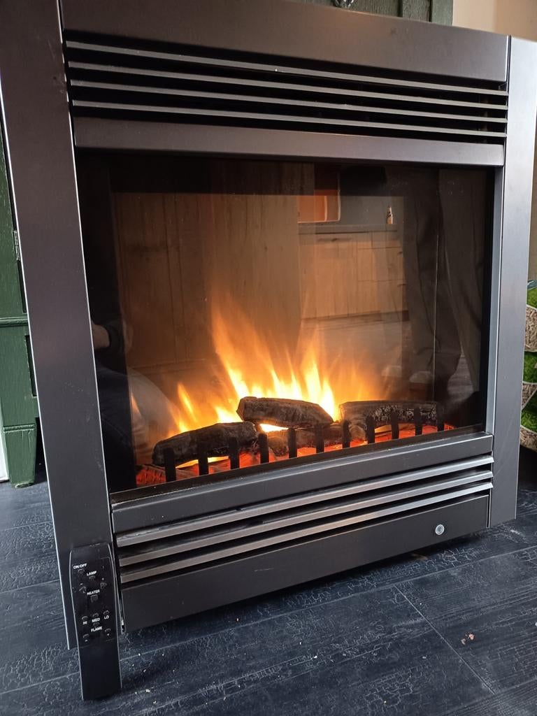 Elektrische inbouwhaard 2Kw, Ophalen, Gebruikt, Vrijstaande haard, Elektrische haard