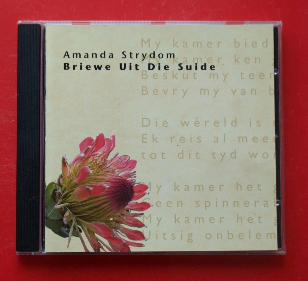 cd Amanda Strydom Briewe uit die suide mmv Stef Bos, Cd's en Dvd's, Cd's | Wereldmuziek, Ophalen of Verzenden, Gebruikt, Overige soorten