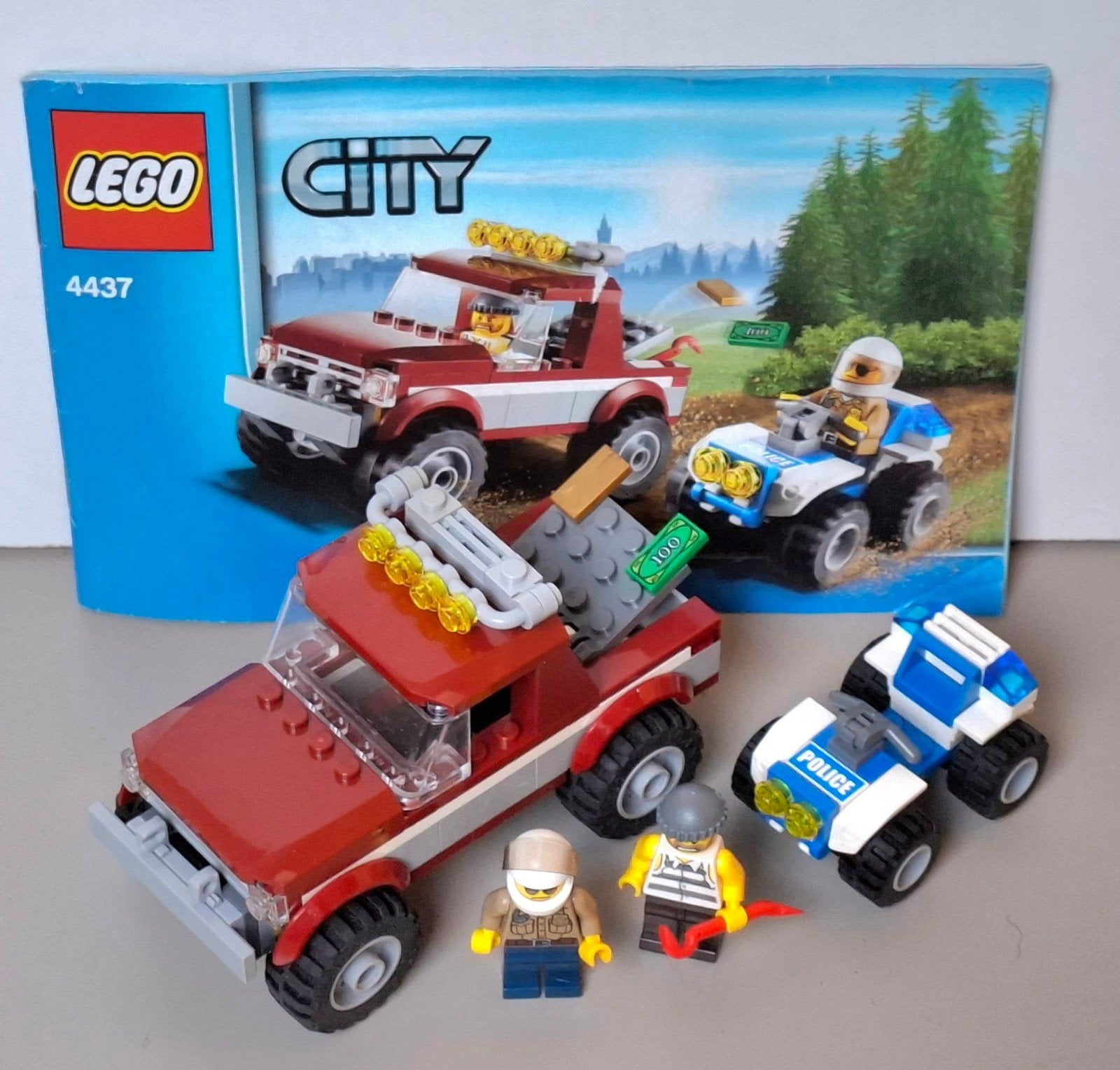 Lego City Politie achtervolging / 4437, Ophalen of Verzenden, Zo goed als nieuw