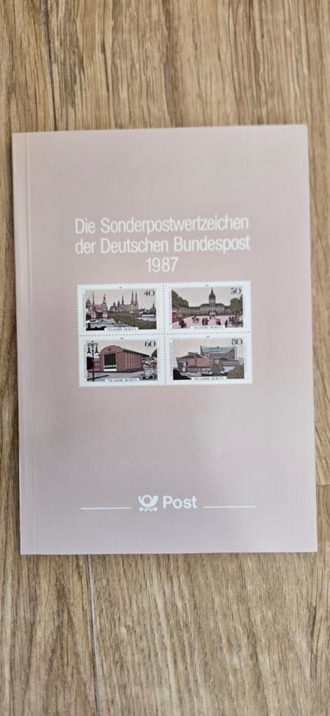 Postzegels Duitsland 1987 postfris, Postzegels en Munten, Postzegels | Europa | Duitsland, Verzenden, BRD, Postfris