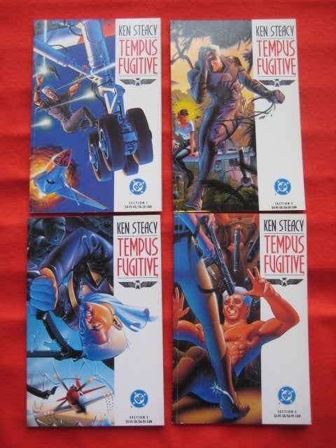 Tempus Fugitive 4x Comic Strip, Meerdere comics, Ophalen of Verzenden, Gelezen, Amerika