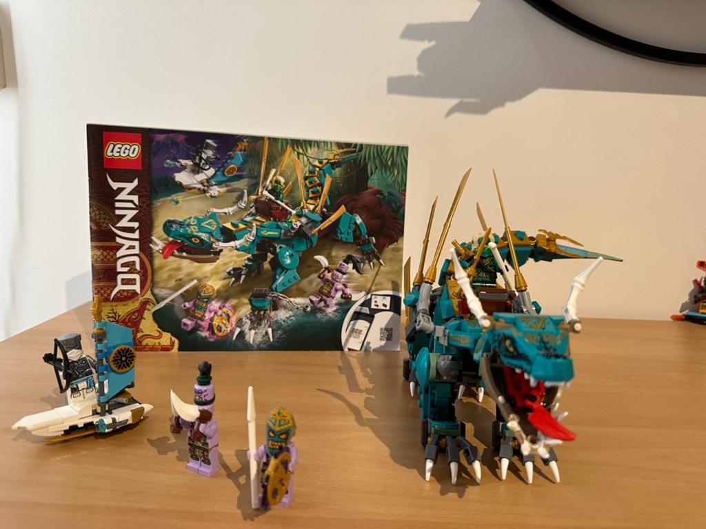 Lego Ninjago 71746 Jungle Dragon, Kinderen en Baby's, Speelgoed | Duplo en Lego, Ophalen of Verzenden, Zo goed als nieuw