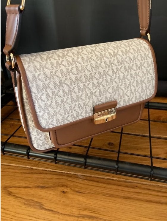 Michael Kors Crossbodey, Schoudertasje, Beige, Nieuw, Michael Kors