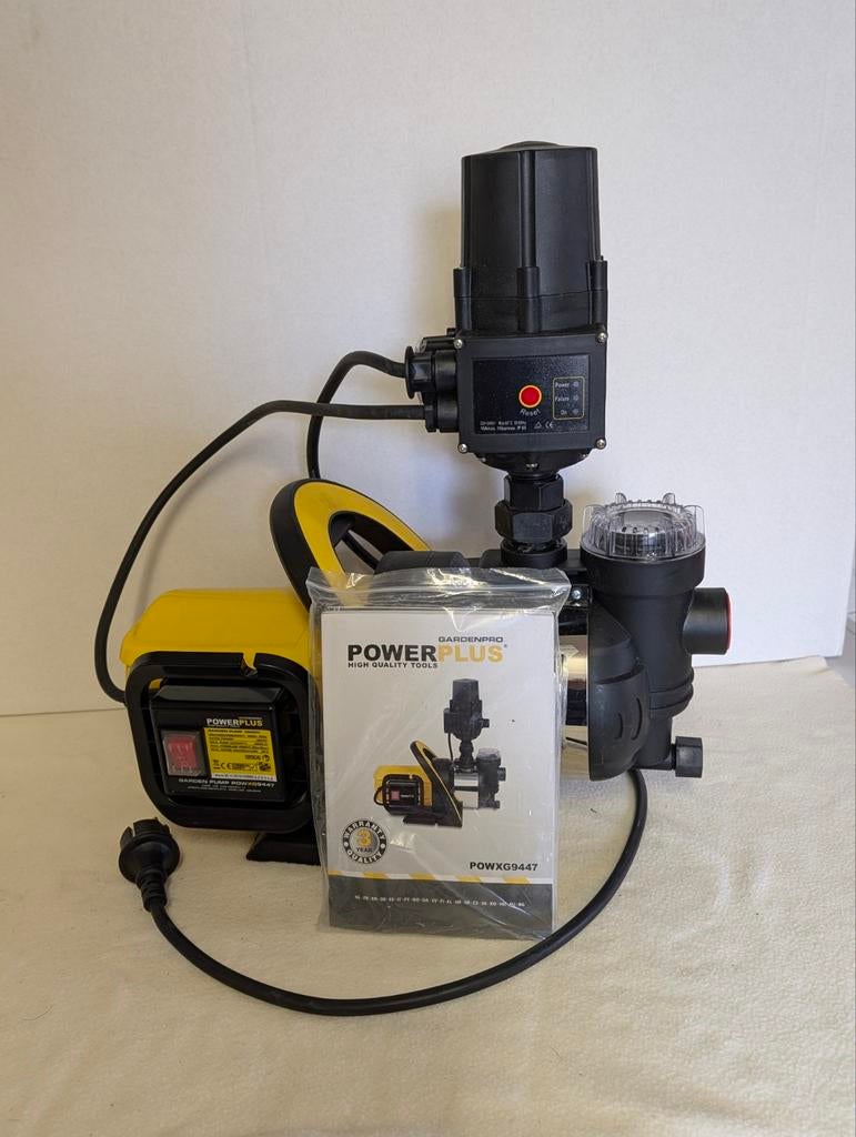 Nieuwe Powerplus Tuinpomp / Hydrofoorpomp 1200W (Ongebruikt), Ophalen, Nieuw, Elektrisch, Hydrofoorpomp