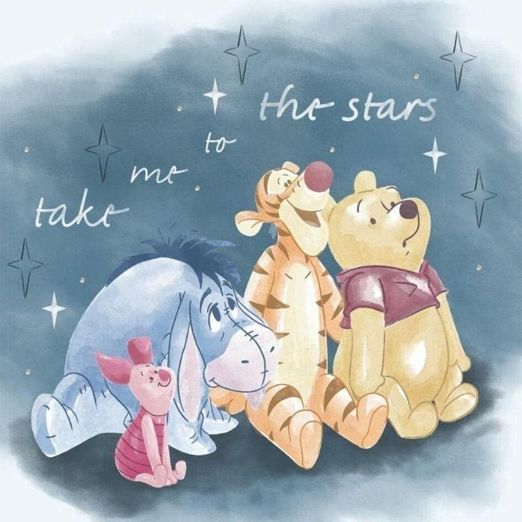 Winnie the Pooh canvas - Disney *NIEUW IN VERPAKKING*, Nieuw, Ophalen of Verzenden, Wanddecoratie, Ophangbaar