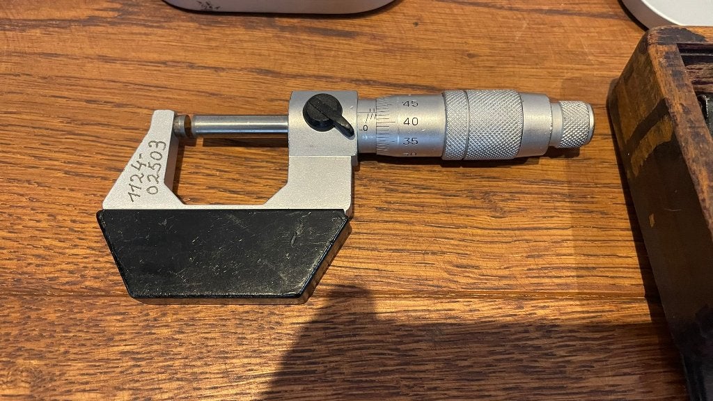 Tesa diverse buiten schroefmaten micrometers maten 0-75mm, Doe-het-zelf en Verbouw, Meetapparatuur, Ophalen of Verzenden, Zo goed als nieuw