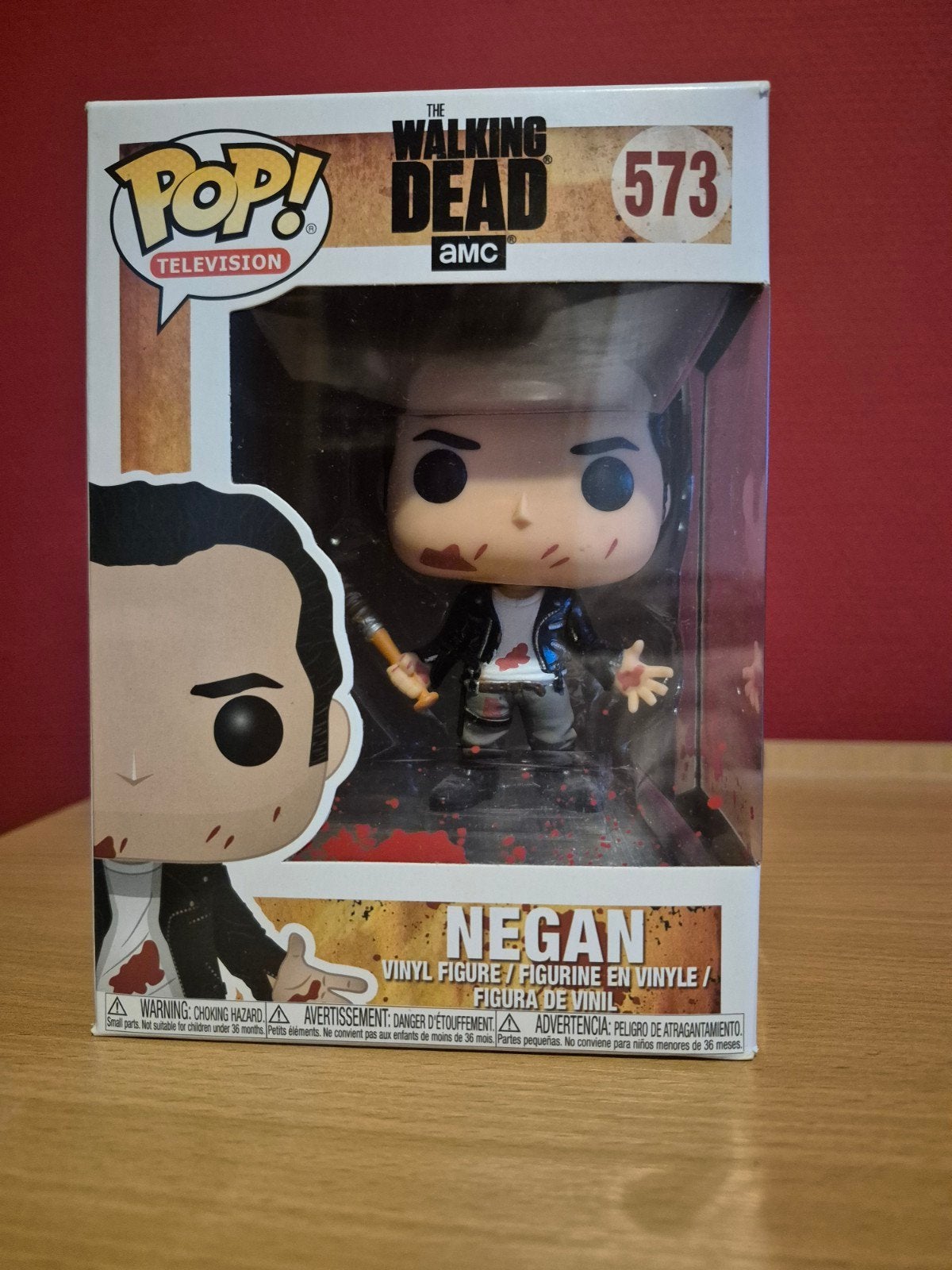 Negan #573 Funko Pop The Walking Dead (vaulted), Ophalen of Verzenden, Zo goed als nieuw