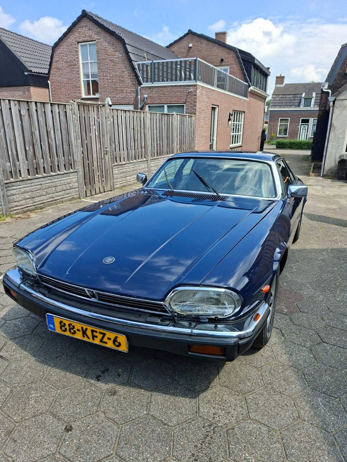 Jaguar XJS 5.3 HE AUT 1984 Blauw, Automaat, 12 cilinders, Blauw, Leder