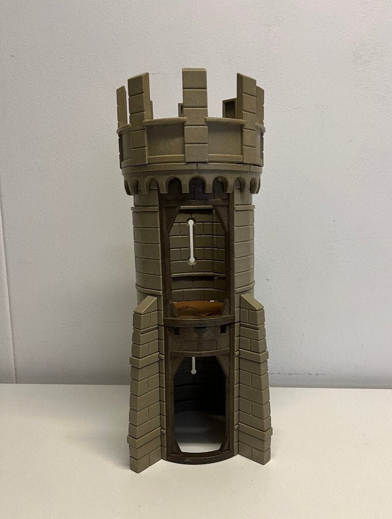 Middeleeuwen Vakwerk Huis Kasteel nr 14 Toren 3666 3888 3030, Gebruikt, Losse onderdelen, Ophalen of Verzenden, Kasteel/Fort