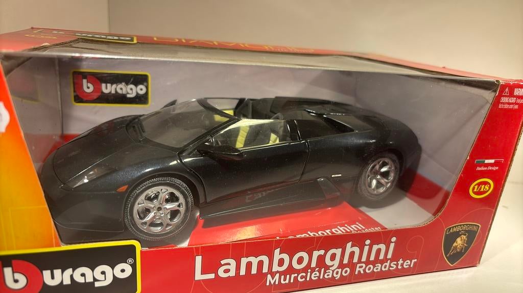 Lamborghini murcielago roadster bburago 1.18, Ophalen of Verzenden, Bburago, A, A
