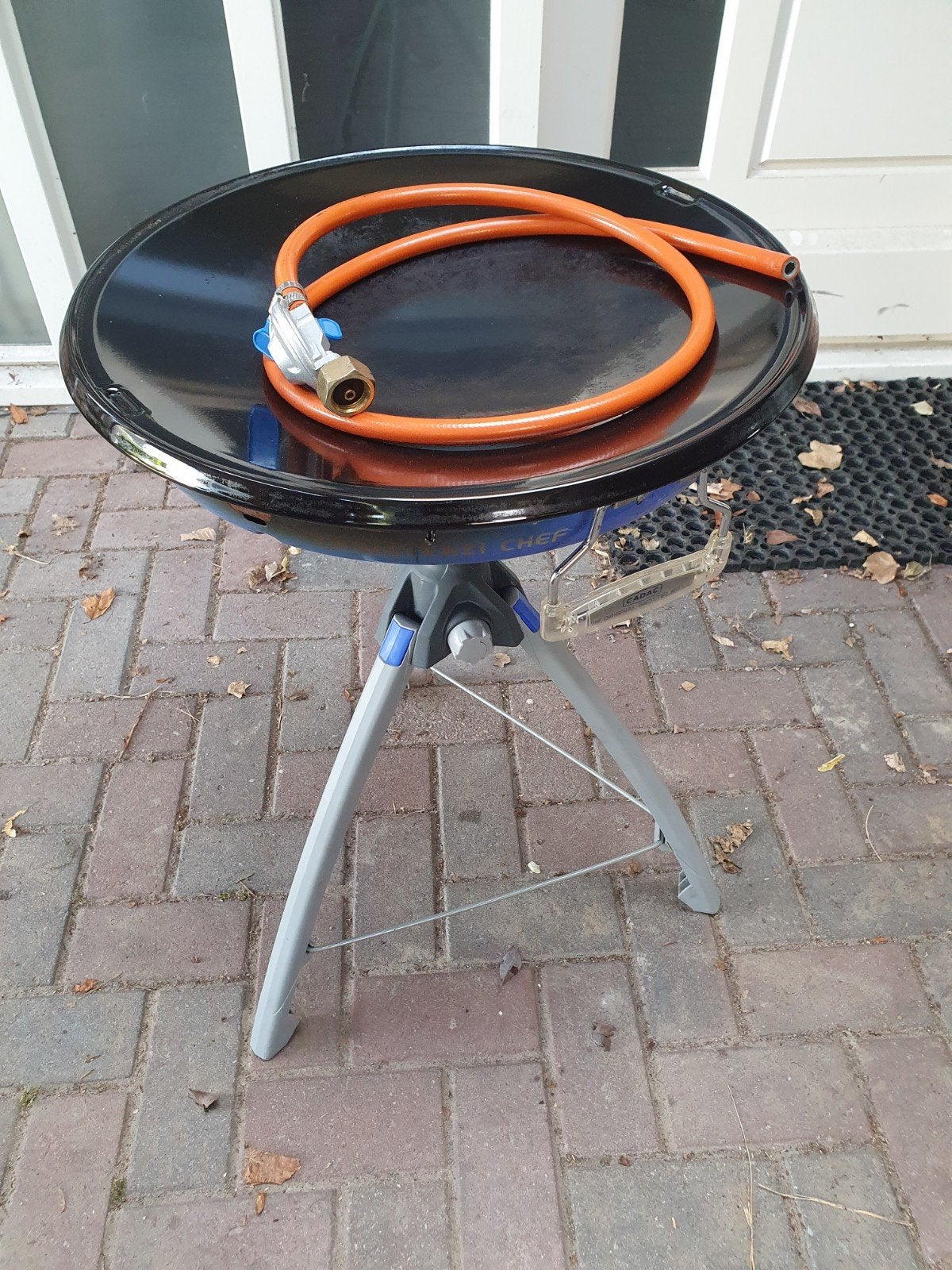 Cadac Eazi Chef Skottelbraai met gasaansluiting, Caravans en Kamperen, Kampeeraccessoires, Ophalen, Gebruikt