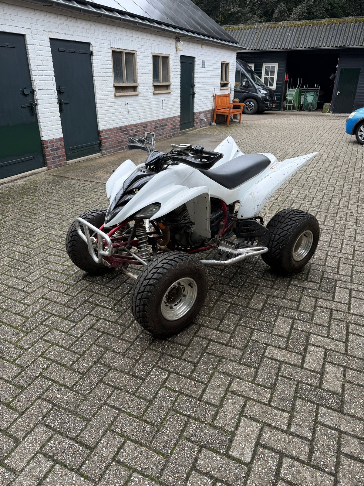 Yamaha raptor 350 op geldig kenteken, Ophalen