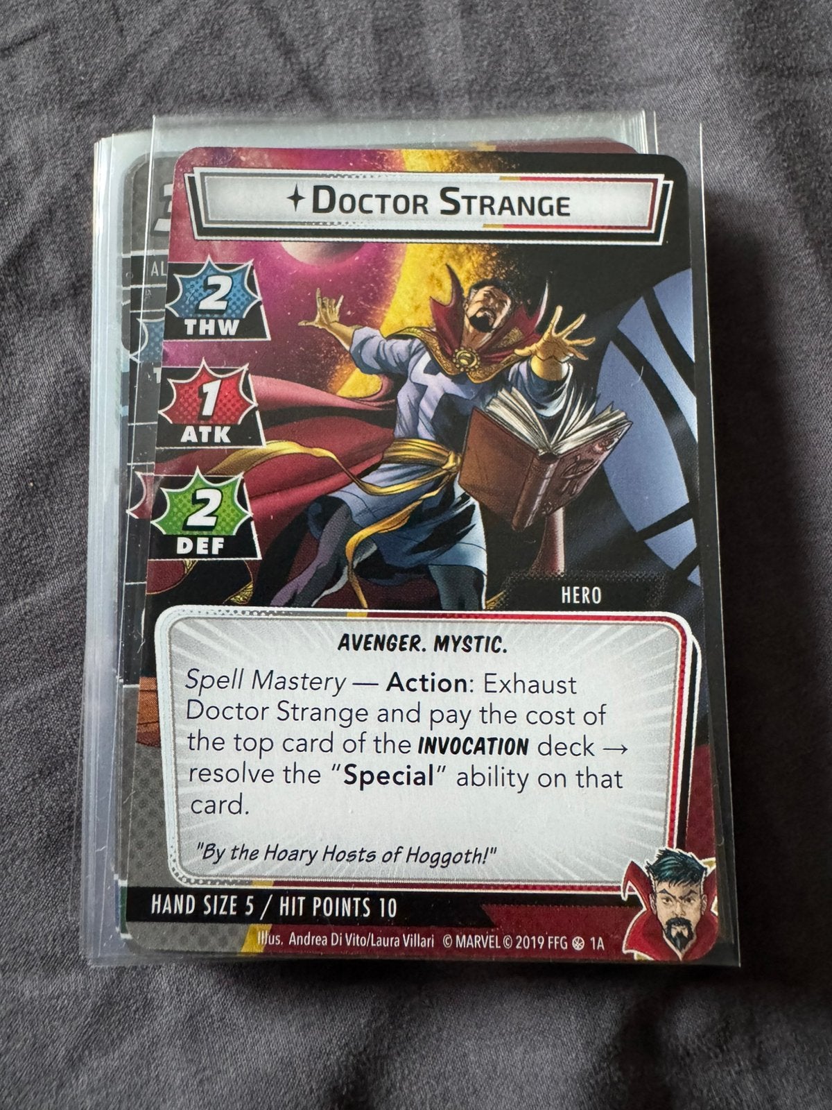 Doctor Strange Marvel champions set, Hobby en Vrije tijd, Verzamelkaartspellen | Overige, Ophalen of Verzenden