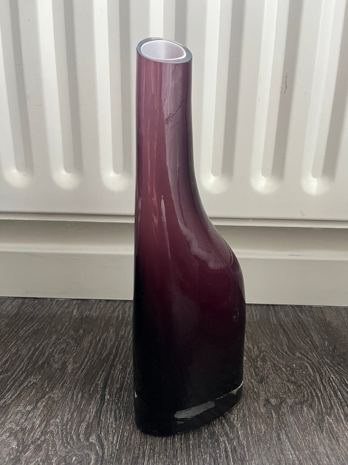 IKEA okkso vaas aubergine 802.181.37f, Ophalen, Gebruikt