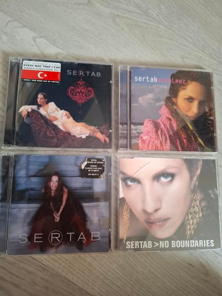 Sertab Erener winnaar songfestival incl. No Boundaries promo, Ophalen of Verzenden, 2000 - 2009, Zo goed als nieuw, Boxset