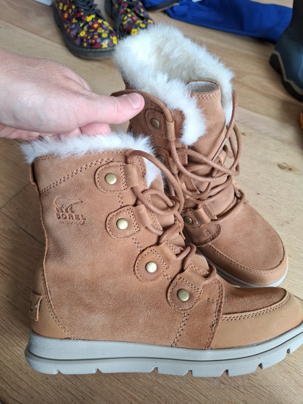 Sorel winterlaarzen maat 38, Bruin, Snowboots, Zo goed als nieuw, Sorel