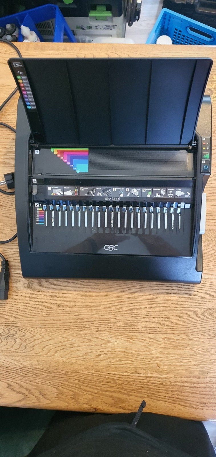GBC CombBind C210E Elektrische Bindmachine, Ophalen, Gebruikt, Overige typen
