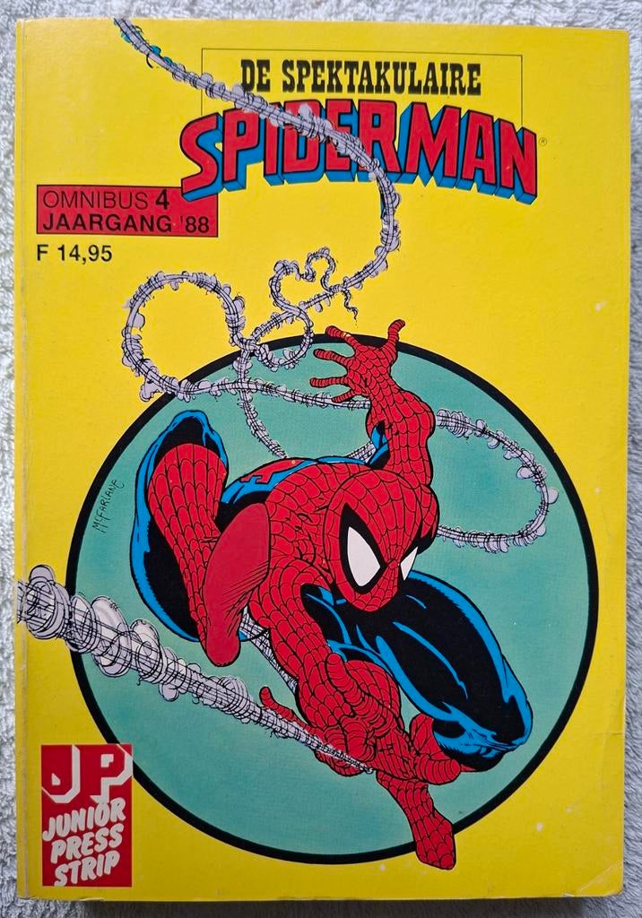 SPEKTAKULAIRE SPIDER-MAN OMNIBUS #4. JAARGANG '88., Boeken, Strips | Comics, Zo goed als nieuw, Eén comic, Amerika, Ophalen of Verzenden