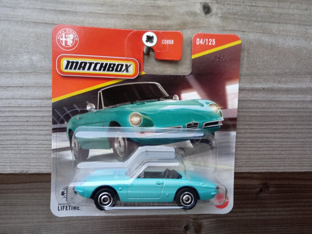 Alfa Romeo Duetto '67 Matchbox, Ophalen, Nieuw, Auto