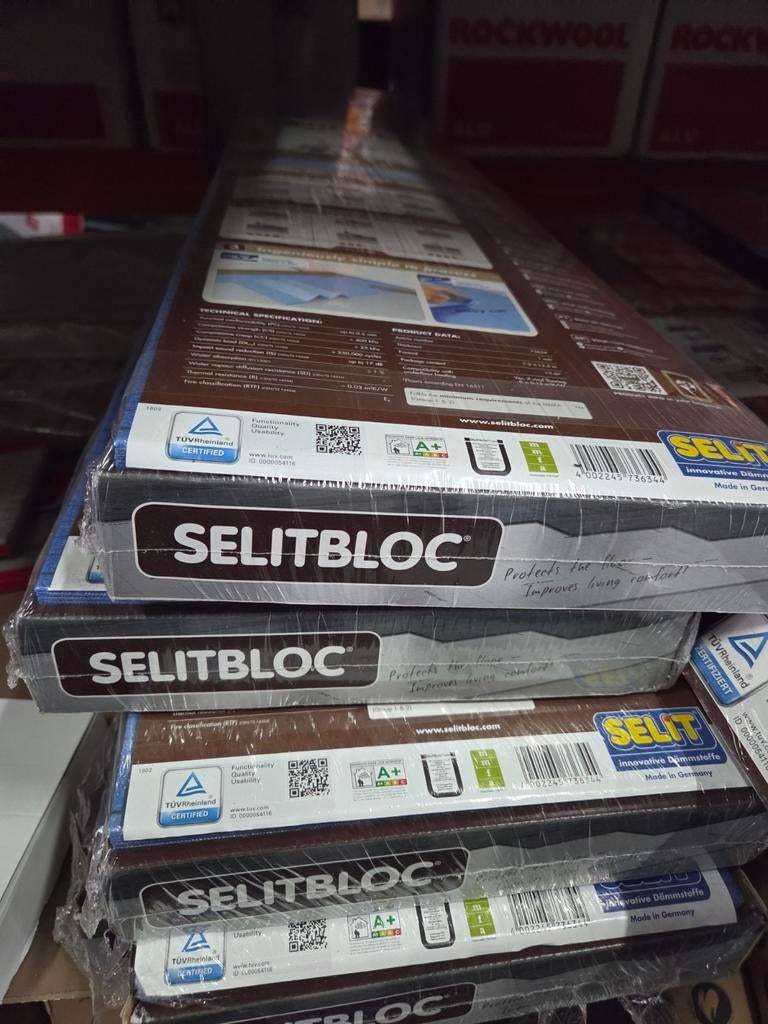Selit-Bloc Blauw 1 mm pvc ondervloer, Ophalen of Verzenden