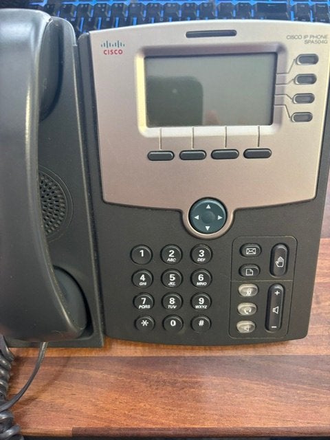 Cisco SPA504G 3X, Telecommunicatie, Ophalen of Verzenden, Gebruikt