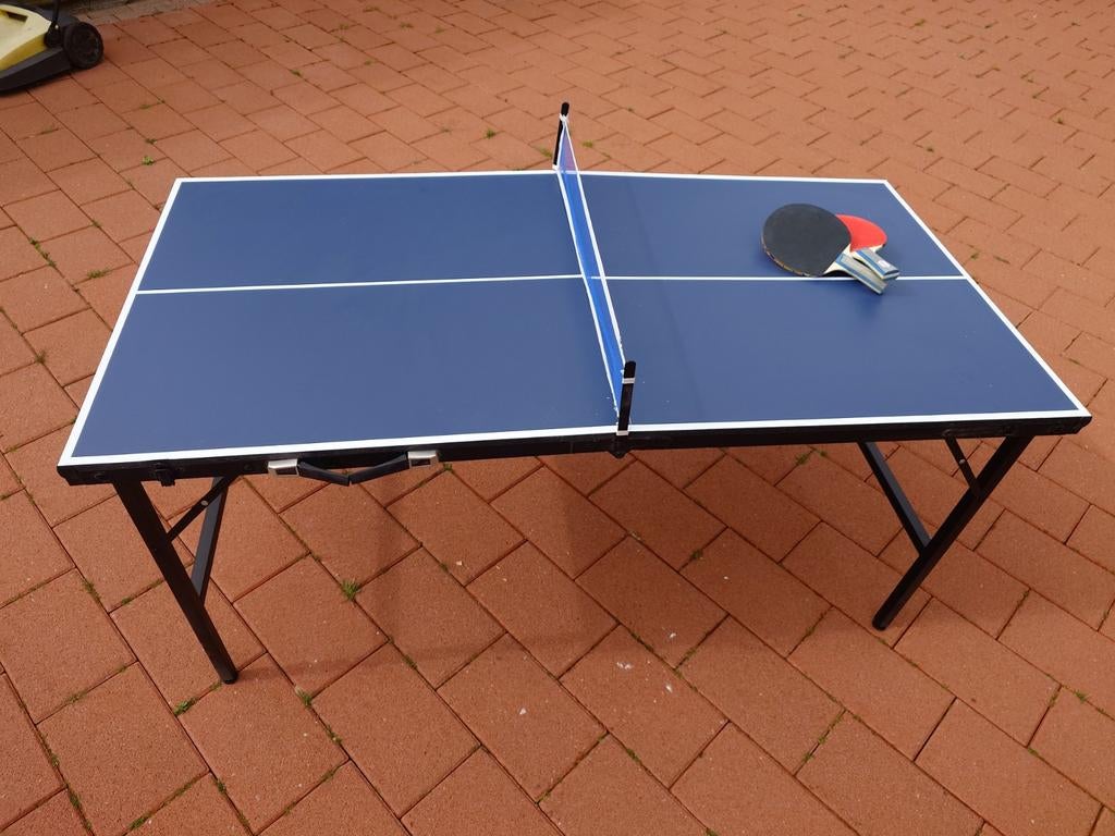 Tafeltennis setje met batjes - Ideaal voor beginners, Ophalen, Zo goed als nieuw, Tafel Indoor, Inklapbaar
