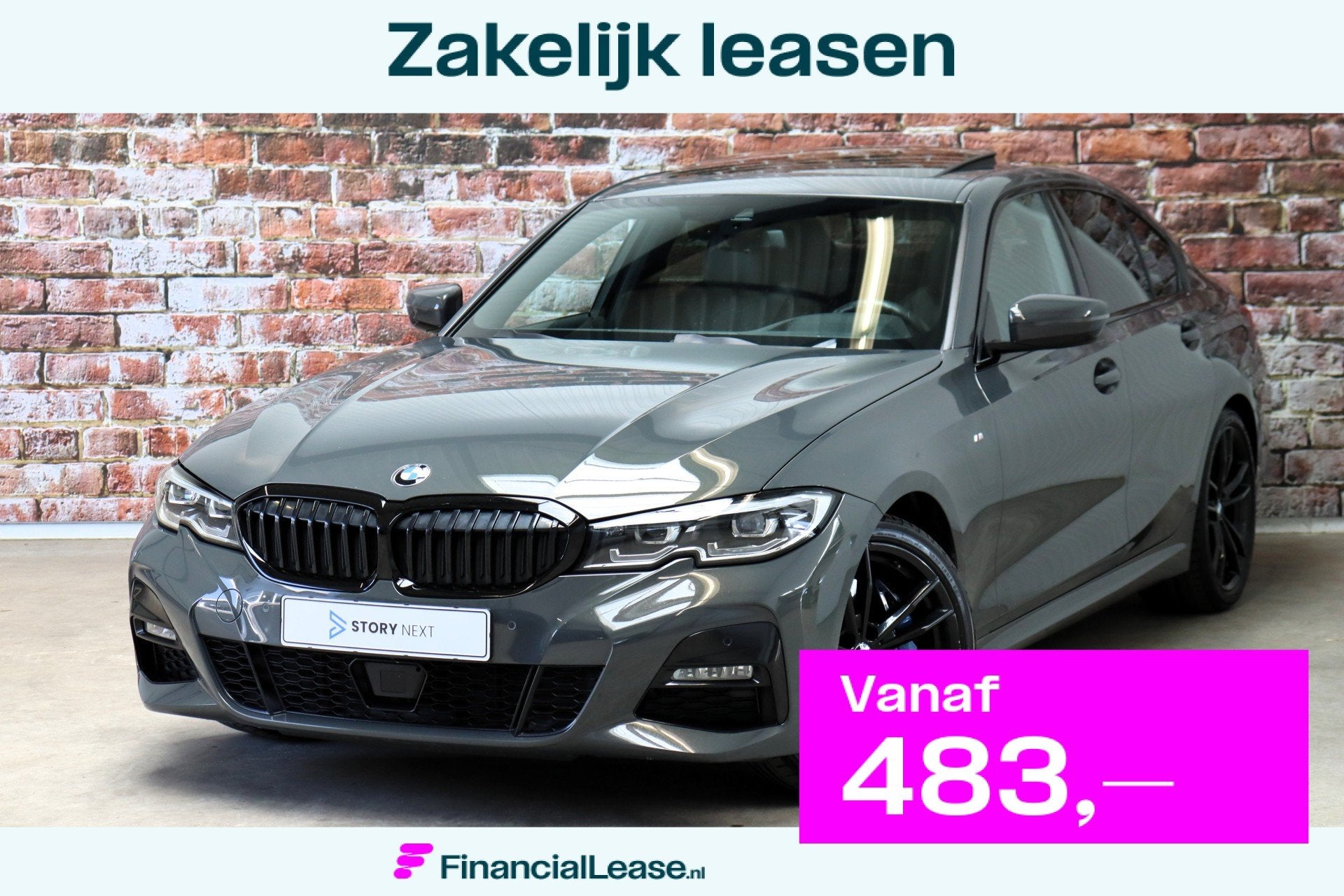 BMW 3 Serie Sedan 330i High Executive M Sport Pakket Automaa, Automaat, Achterwielaandrijving, Gebruikt, 4 cilinders