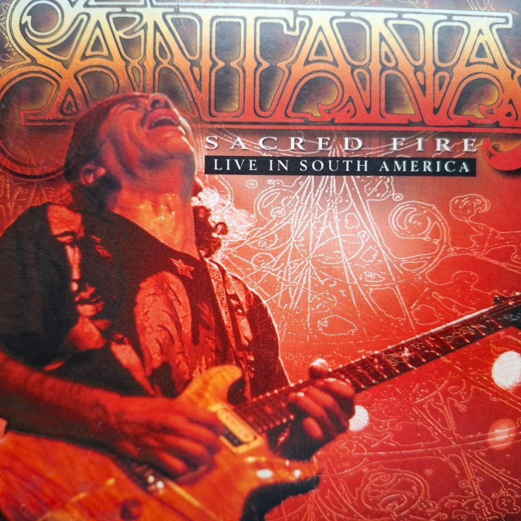SANTANA - SACRED FIRE - LIVE IN SOUTH AMERICA, Cd's en Dvd's, Ophalen of Verzenden, Zo goed als nieuw, Poprock