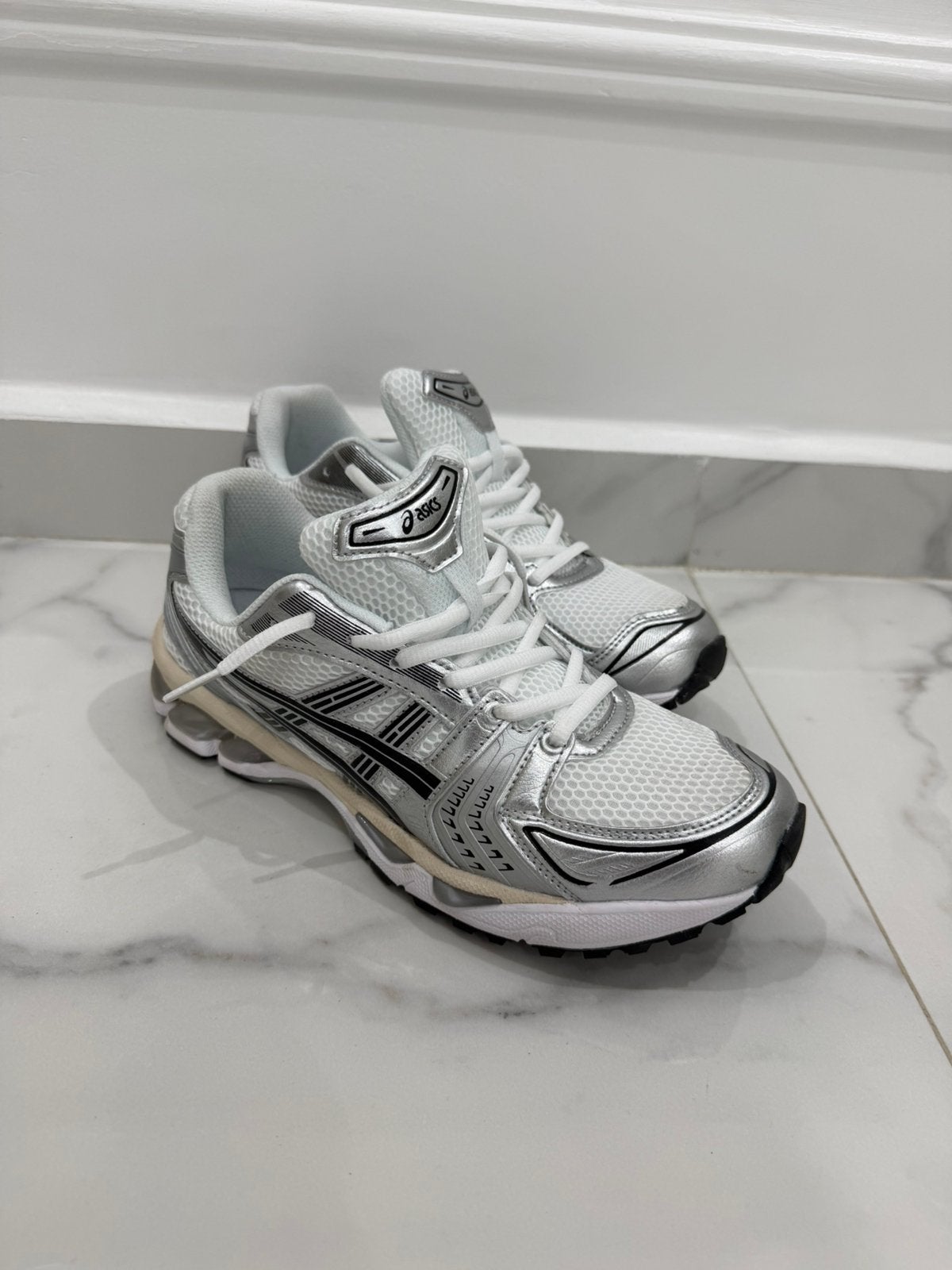 Asics gel kayano 14, Ophalen, Wit, Nieuw, Sneakers of Gympen