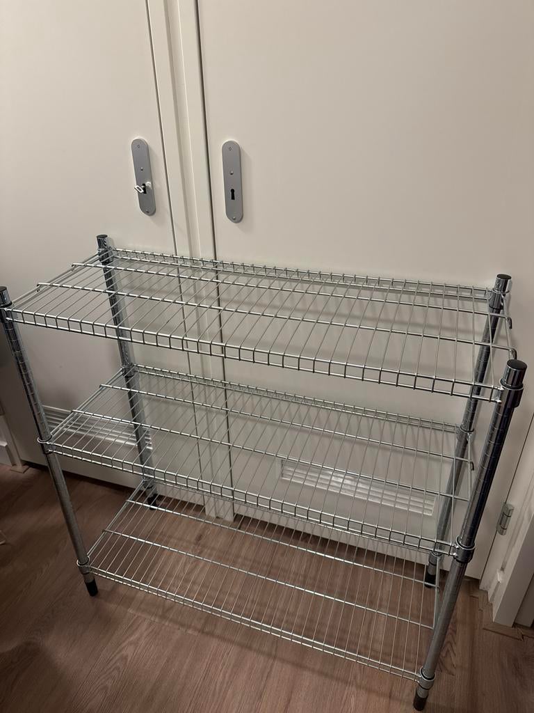Omar IKEA stellingkast met 3 planken, Huis en Inrichting, Kasten | Stellingkasten, Ophalen, Zo goed als nieuw